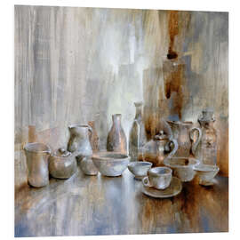 Tableau en PVC Still life tableware I