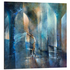 Magnettafel Katze und Tänzerin