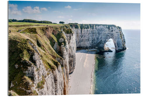 Gallery print Alabaster coast of Normandy