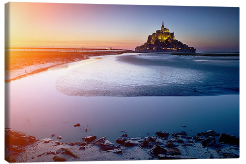 Obraz na płótnie Mont Saint Michel in Normandy