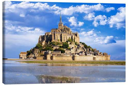 Canvastavla Mont-Saint-Michel, Frankrike