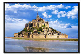 Gerahmter Kunstdruck Le Mont-Saint-Michel