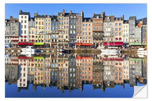 Naklejka na ścianę Port of Honfleur