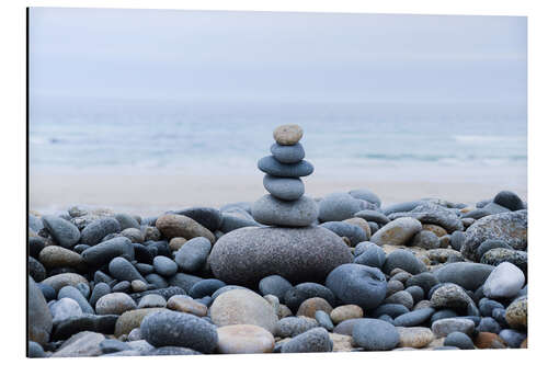 Stampa su alluminio beautiful stone at the beach