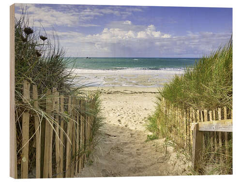 Trebilde Through the dunes at Porz Meur