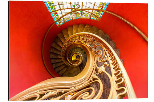 Gallery Print Wendeltreppe in der Bretagne