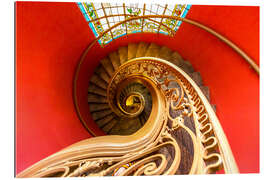 Gallery print Spiral staircase in Brittany