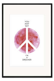 Gerahmter Kunstdruck Dreamer