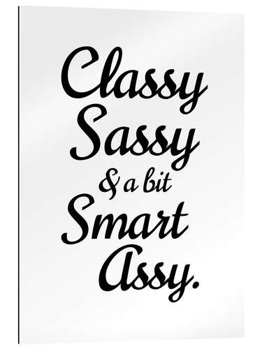 Stampa su plexi-alluminio Classy Sassy