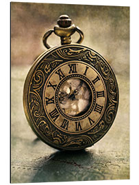 Obraz na aluminium An Old Pocket Watch