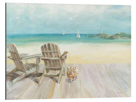 Magnettafel Morgen am Meer