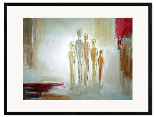 Innrammet kunsttrykk Home