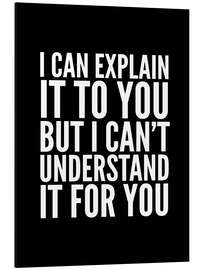 Magnettafel I can explain it to you