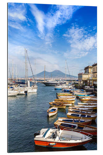 Gallery Print Hafen von Neapel und der Vesuv