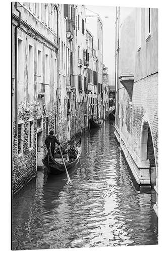 Aluminium print Gondola in Venice