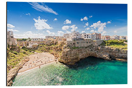 Aluminium print Polignano A Mare