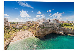 Foam board print Polignano A Mare