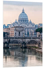 Foam board print The Basilica of the Vatican