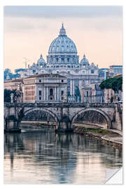 Selvklebende plakat The Basilica of the Vatican