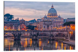 Aluminium print The Basilica of the Vatican of St. Peter