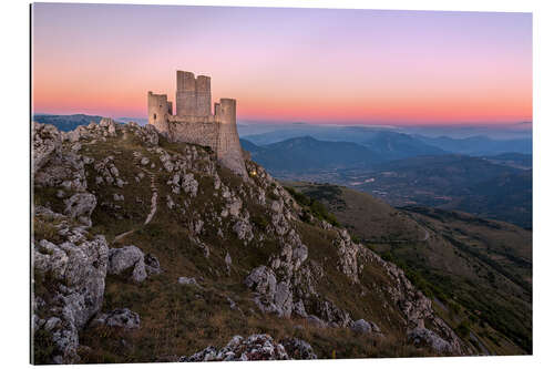 Gallery print Rocca Calascio at dusk