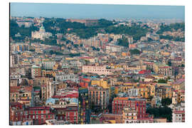 Magnettafel Neapel am Abend