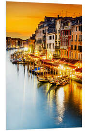 PVC print Grand Canal at dusk