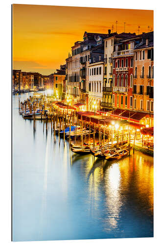 Gallery print Grand Canal at dusk