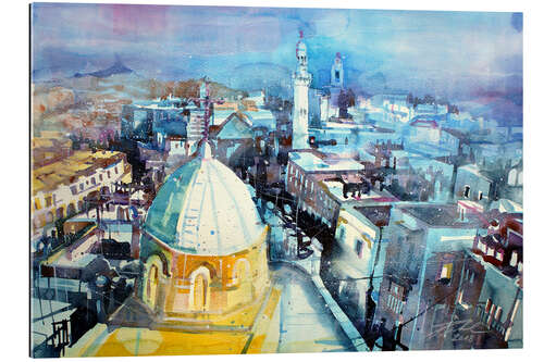 Gallery print Bethlehem, view from the Syrian Orthodox Church