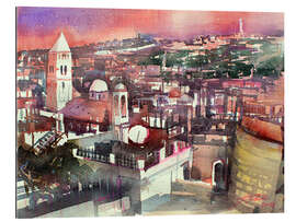 Galleriprint Jerusalem, Old Town with Church of the Redeemer