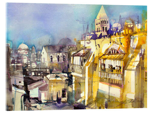 Acrylic print Jerusalem, Johanniter Hospice