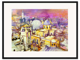 Gerahmter Kunstdruck Jerusalem, Grabeskirche