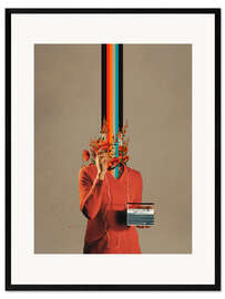 Framed art print Musicolor