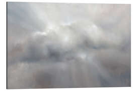 Tableau en aluminium grey cloud