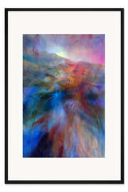 Gerahmter Kunstdruck im Farbland