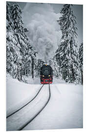 PVC-taulu Brocken steam locomotive