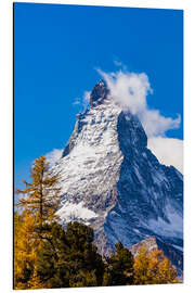 Quadro em alumínio Matterhorn in Switzerland I