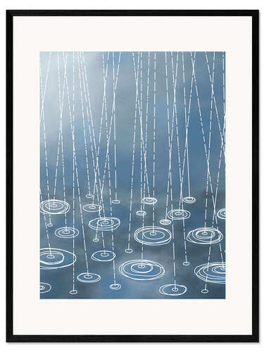 Framed art print Rainydays