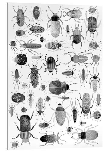 Gallery print Beetles, black and white