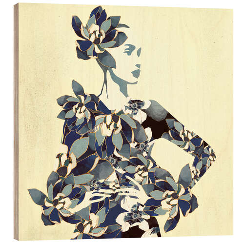 Wood print Inner Beauty II 