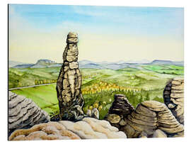 Magnettafel Barbarine im Elbsansteingebirge