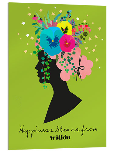 Gallery Print Happiness blooms from within