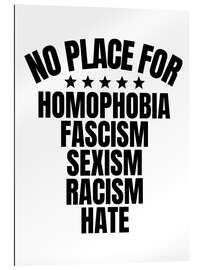 Gallery print No place for hate