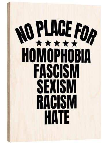 Trebilde No place for hate