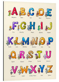 Magnettafel Englisches Alphabet für Kinder