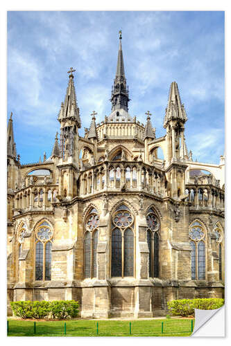 Naklejka na ścianę Notre-Dame de Reims Cathedral