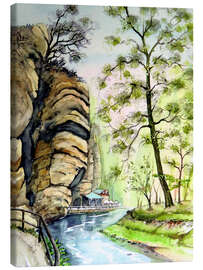 Canvas print Edmundsklamm