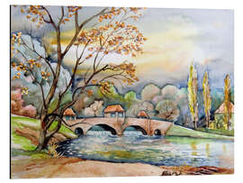 Magnettafel Palmgartenwehr