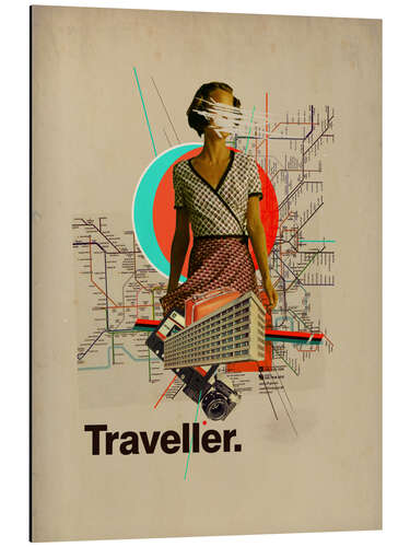 Stampa su alluminio Traveller