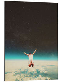 Magnettafel Fallen mit einem versteckten Lächeln